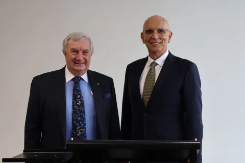 Hon John Quigley and Commissioner McKechnie