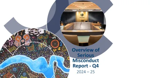Overview of serious misconduct report Q4 2024 – 25
